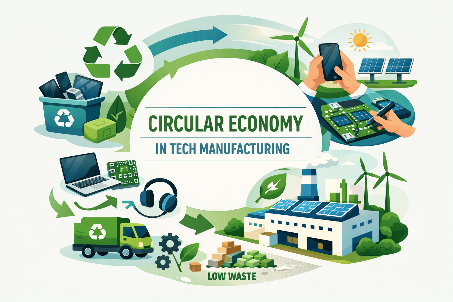 Circular Economy in Tech Manufacturing